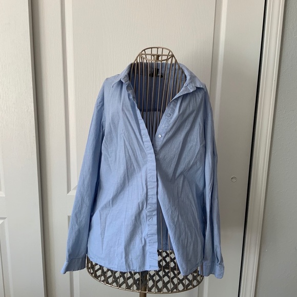 Blue Button Down Shirt - Picture 1 of 2